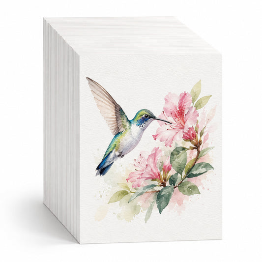 punada 120 Sheets Watercolor Paper Bulk 5 x 7 inch, 140lb/300g Cold Press Thick Water Color Cotton Paper for Watercolorist Beginning Practice Artists, White Art Paper for Drawing Painting