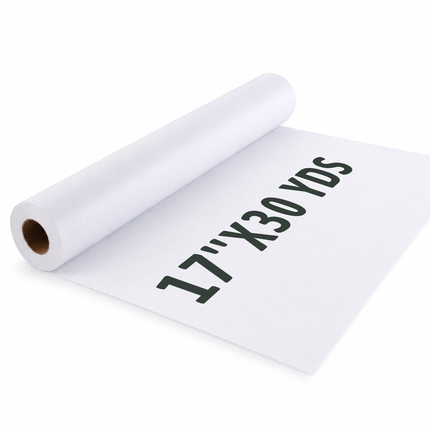 punada Fusible Interfacing for Sewing, 17in x 30yd Medium Weight Iron-on Non-Woven Single-Sided Interfacing for DIY Craft Supplies, Quilting, Shirt Plackets and Dresses, White